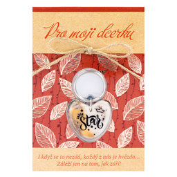 2322-0049 Greeting card with keyring