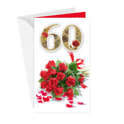 15-6565 Blahopřání gratulační  CZ/60