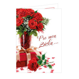 75-644 Greeting card CZ/love