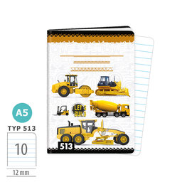 1594-0390 Sešit A5, 10 listů, TYP 513 LET’S BUILD