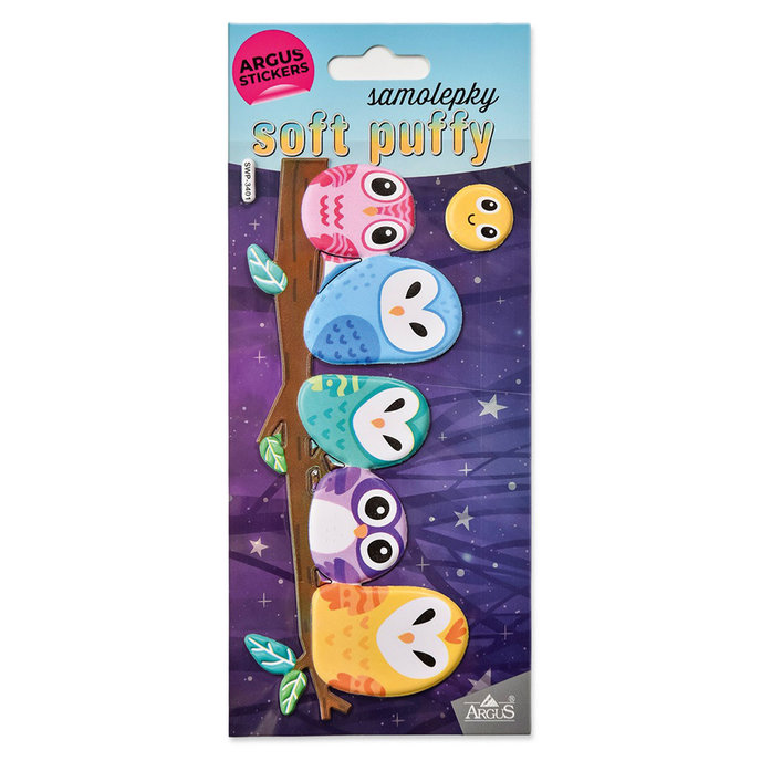 2601-0002 Decorative Stickers Soft Puffy
