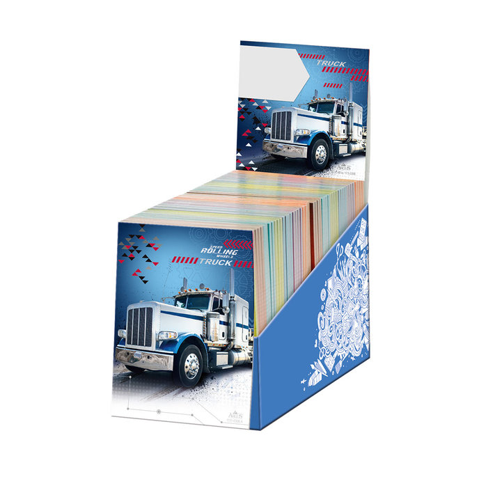 1111-0306 Trhací zápisník 9x12cm Truck