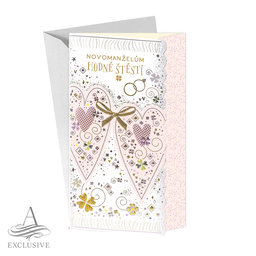 13-6165 Wedding greeting card CZ