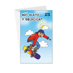 190-659c Greeting card  CZ/25