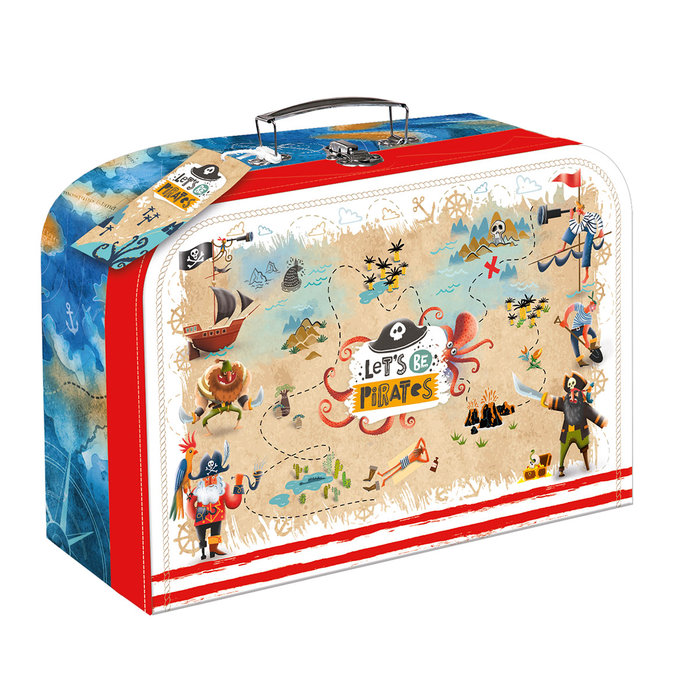 1736-0363 Paper suitcase 35 Let’s be Pirates