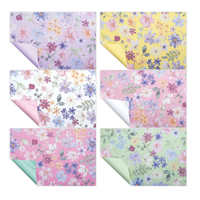 0964-0001 Fólie s oboustranným potiskem 2mx70 cm, box 50rol.