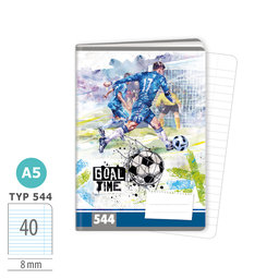 1592-0413 Sešit A5, 40 listů, TYP 544 GOAL TIME