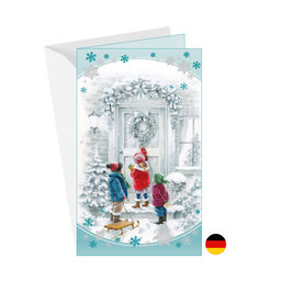 11-6235 Christmas greeting card DE