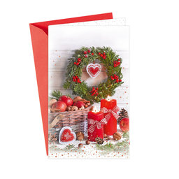 11-6518 Christmas greeting card BT