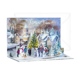 11-5042 Christmas greeting card CZ