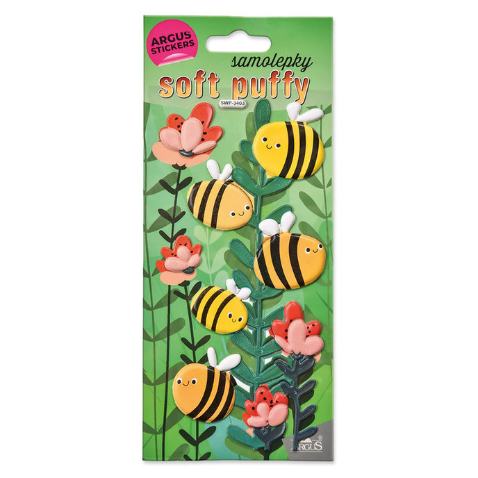 2601-0004 Decorative Stickers Soft Puffy