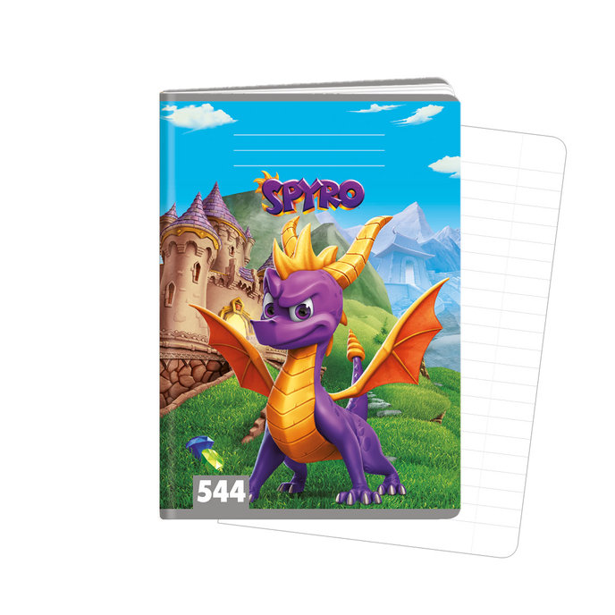 1595-0359 Sešit A5, 40 listů, TYP 544 lic. Spyro