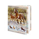 1431-0414 Památník 12,5x14,5cm Wild horses