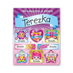 1114-0103 Tear-off block with stickers - 15 sheets, Terezka