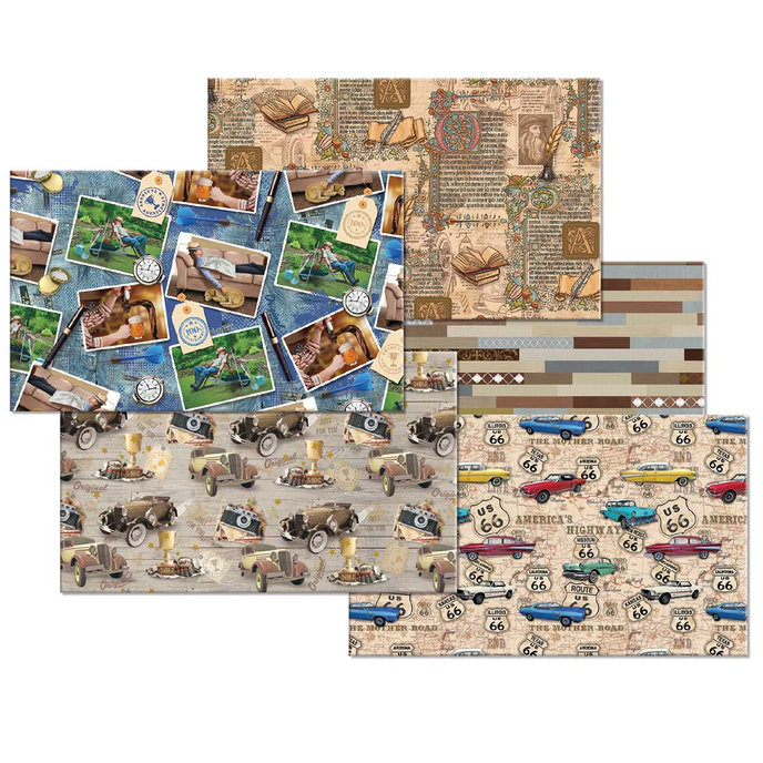 0928-0004 Balící papír 100x70, box 80rol.