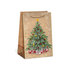 0824-0081 Dárková taška vánoční NATUR