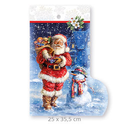 2010-0004 Santa sack 22x41x11cm