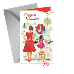 11-6361 Christmas greeting card CZ