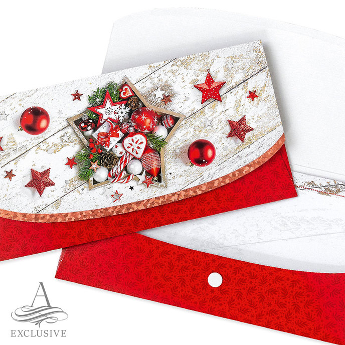 91-6012 Obálka na voucher, vánoční
