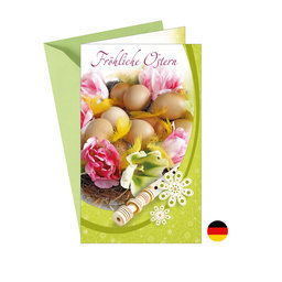 12-652 Easter greeting card DE