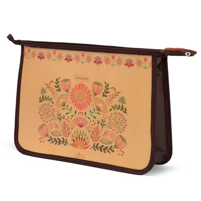 1662-0389 Zipper case A4+ Floral scape