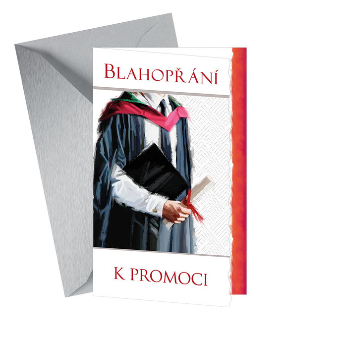 18-688 Blahopřání k ukončení studia