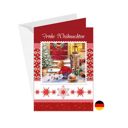 71-648 Christmas greeting card DE