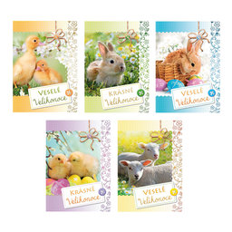 0612-0305c Easter postcard CZ