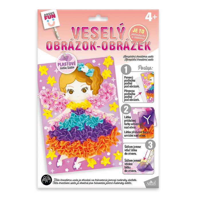 1932-0004 Kreativní sada - Veselý obrázek