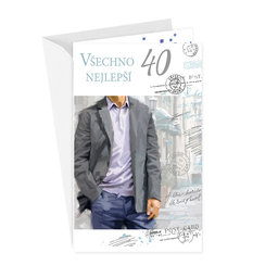 15-6495 Greeting card  CZ/40