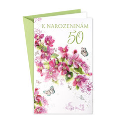 15-6384 nGreeting card glued component CZ/50