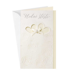 13-430A Wedding greeting card CZ