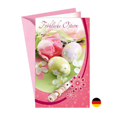 12-653 Easter greeting card DE