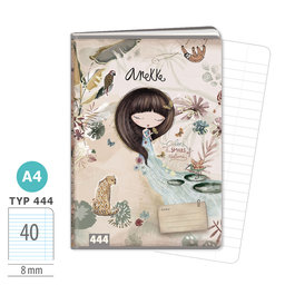 1585-0385 Sešit A4, 40 listů, TYP 444 lic. Anekke