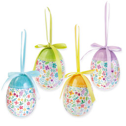 2346-0001 Easter decoration - Easter eggs, h. 75mm, pkg. 4ks