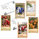 0611-0287c Christmas postcard CZ