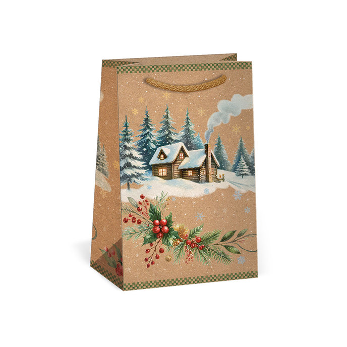 0814-0091 Gift bag NATUR