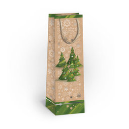 0834-0029 Gift bag for vine NATUR