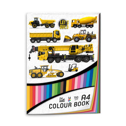 1703-0390 Colour book A4 LET’S BUILD