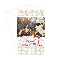 18-694  Graduation greeting card CZ