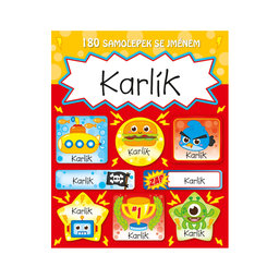 1114-0151 Tear-off block with stickers - 15 sheets, Karlík