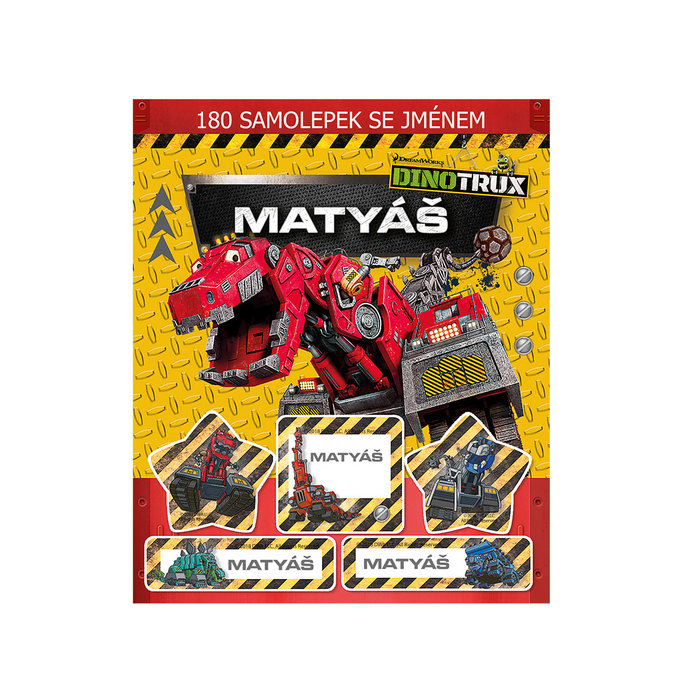 1115-0256-10 Trhací blok se samolepkami lic. - 15 listů, Matyáš