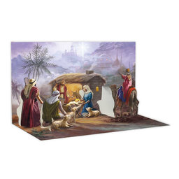 11-5039 Christmas greeting card pop-up CZ