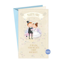 13-6120 wedding greeting card CZ