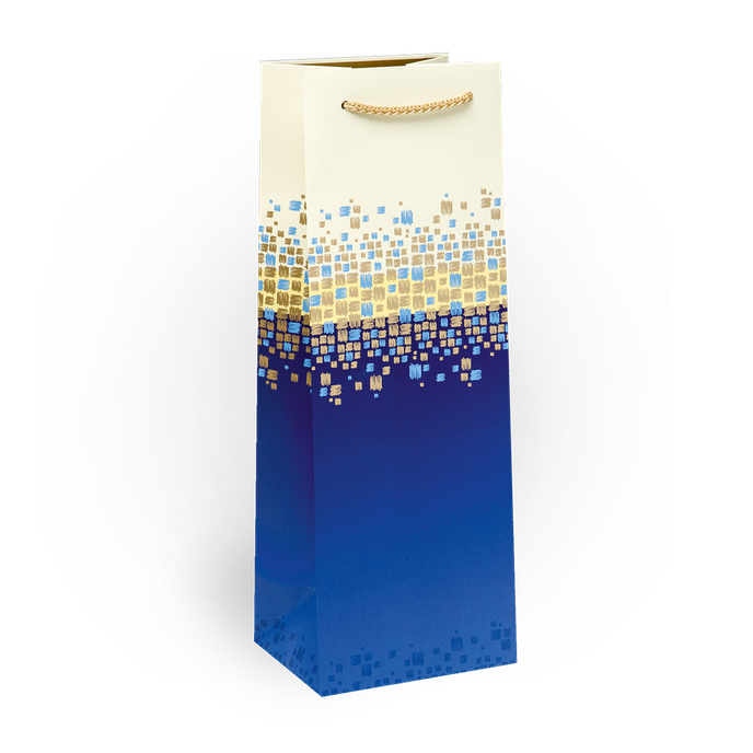 0739-0118 Dárková taška na víno LUX