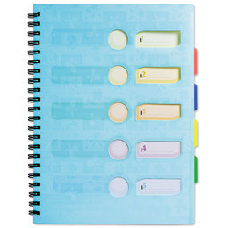 1552-0011 Spiral notepad A4 with dividers