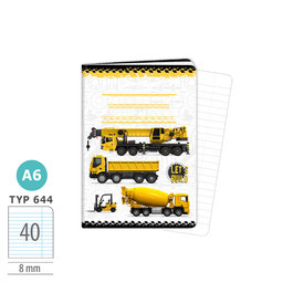 1598-0390 Sešit A6, 40 listů, TYP 644 LET’S BUILD