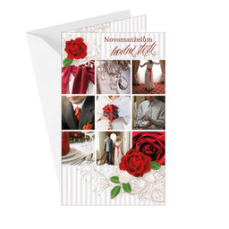 13-6023 Wedding greeting card CZ