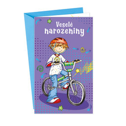 17-6033 Greeting card for children CZ