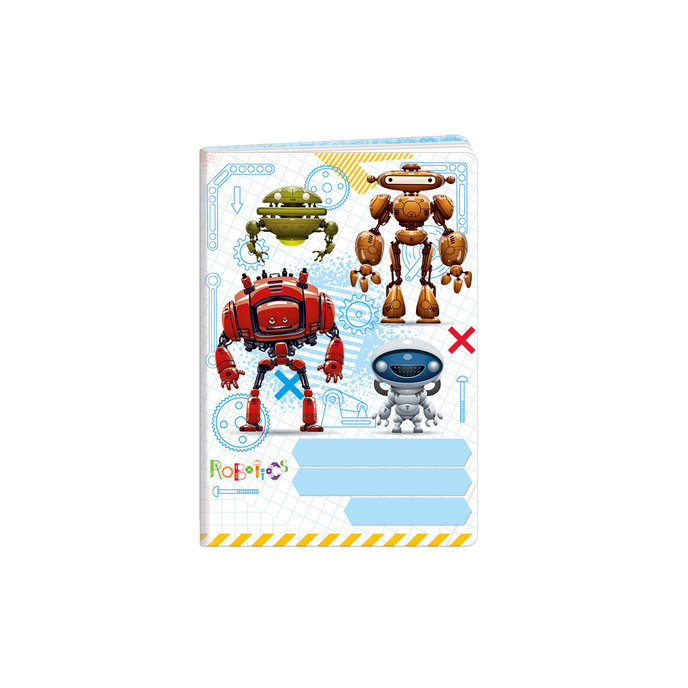 1598-0327 Sešit A6, 40 listů, TYP 644 Robotics